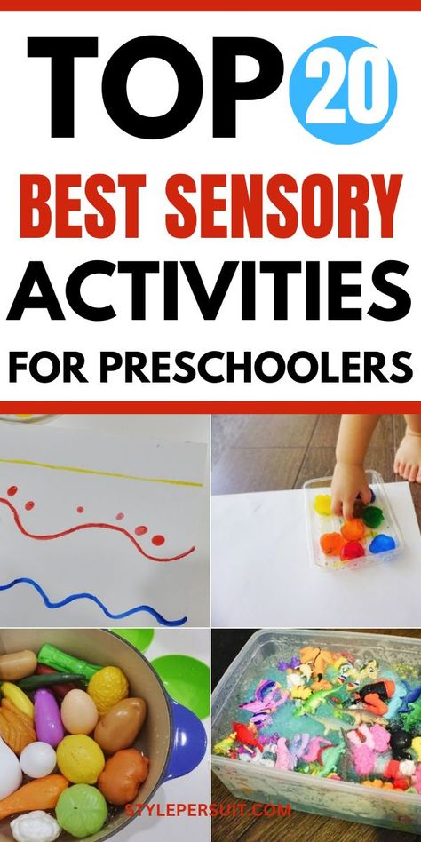 Engaging preschoolers in sensory activities is a wonderful way to support their development. Sensory play not only enhances their cognitive and motor skills but also helps them explore and understand the world around them. Click to discover 25 of the best sensory activities for preschoolers: Preschool Sensory Activities, Infants Activities, Fun Sensory Activities, Conceptual Learning, Sensory Activities For Preschoolers, Preschool Sensory, Homeschooling Preschool, Cognitive Activities, Sensory Exploration