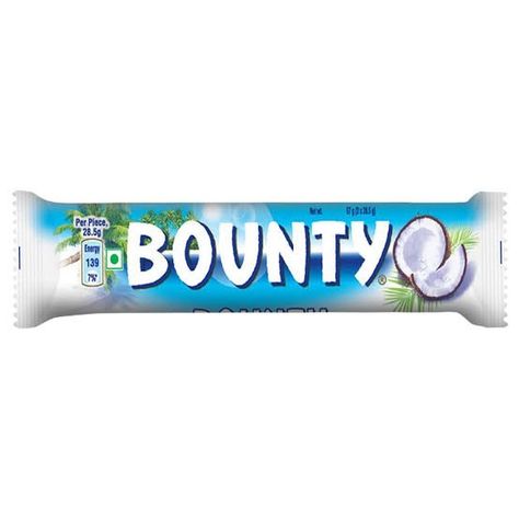 Squishy Ideas, Bounty Chocolate, Coconut Bar, Coconut Chocolate Bars, Paper Squishy, Chocolate Pictures, Coconut Bars, Bar Recipes, Candy Wrappers