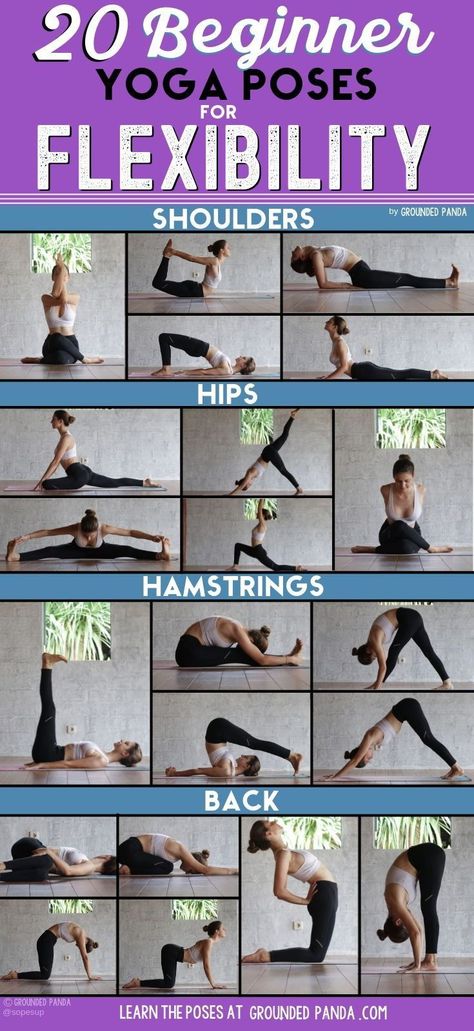 Beginner Yoga Poses for Flexibility Printable Makeup, Yoga Poses For Flexibility, Beginner Yoga Poses, Beginner Workouts, Beginner Yoga Workout, Ashtanga Vinyasa Yoga, Beginner Makeup, Yoga Beginners, Latihan Yoga