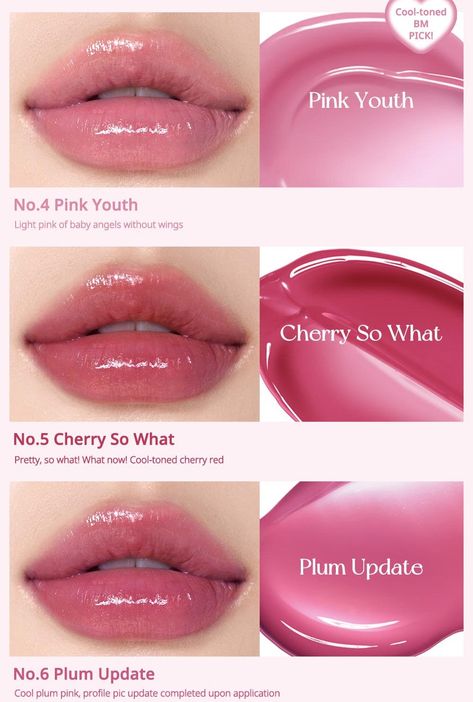 Peripera Lip Tint, Peripera Ink Mood Glowy Tint, Elizabeth Webber, Peripera Ink Velvet, Icy Pink, Neutral Skin Tone, Eye Cream For Dark Circles, Ethereal Makeup, Male Makeup