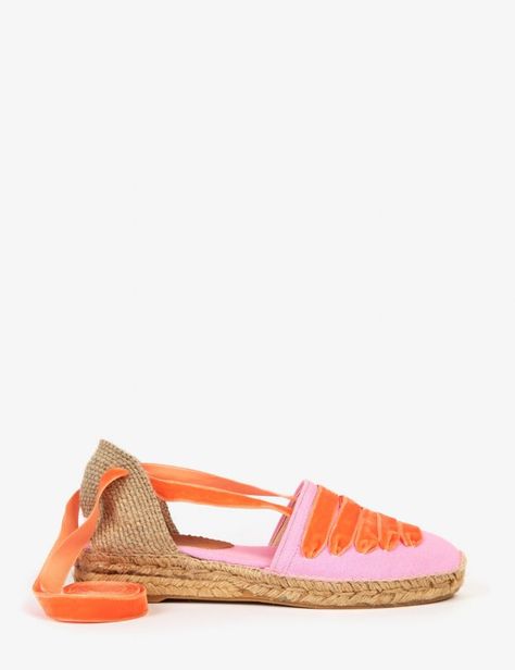 High Cadaques Dali Espadrille Bridesmaid Shoe, Coral Shoes, Soludos Espadrilles, Penelope Chilvers, Designer Footwear, Espadrilles Style, High Wedges, Women's Espadrilles, Bridesmaid Shoes