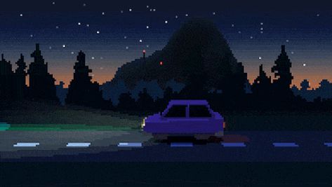 Discord Banner Gif Pixel Art, Dark Blue Pixel Art Gif, Pixel Landscape Gif, Discord Banner Pixel, Gif Landscape Background, Live Wallpaper For Pc 1920 X 1080 Hd, Pixel Scenery Gif, Pc Background Gif, Gif Pc Wallpaper Hd