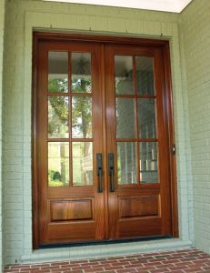 Alexandria TDL Doors - Collections - Exterior Doors Colonial Door, French Entry Doors, Double Front Entry Doors, Double Doors Exterior, French Patio, French Doors Exterior, Mahogany Doors, Brick Molding, Double Front Doors