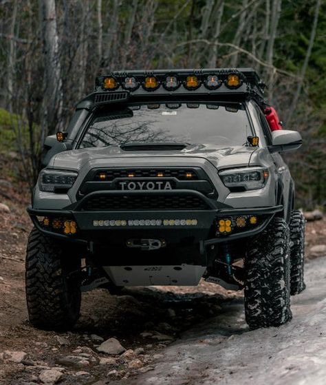 Toyota Tacoma Roof Rack, Voodoo Blue, Toyota Tacoma Double Cab, Cap Rack, Toyota Truck, Tacoma 2005, Trophy Truck, Trd Pro, Roof Racks