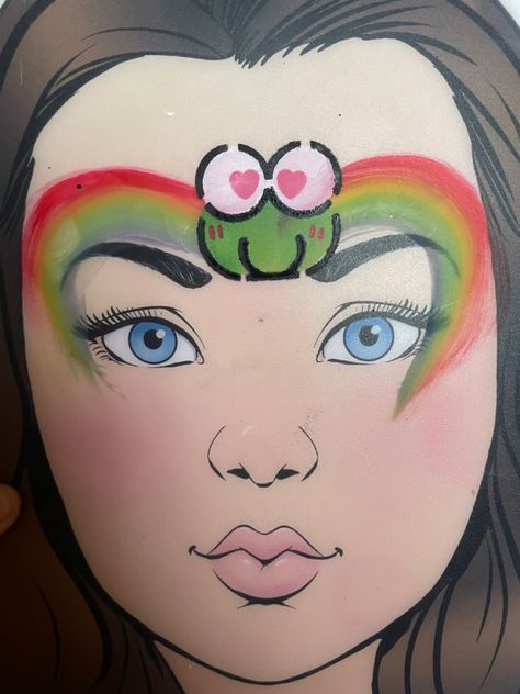 Sanrio Face Paint, Hello Kitty Face Paint, Kitty Face Paint, Painting Business, Kitty Theme, Hello Kitty Birthday Party, Paintings Ideas, Face Paints, Face Painting Easy