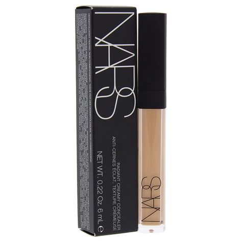 Cream concealer. Matte | Waterproof for all skin types . Multiple tones available. Affiliate. #concealer #nars #makeup Best Under Eye Concealer, Nars Concealer, Nars Radiant, Nars Sheer Glow, Radiant Creamy Concealer, Hide Dark Circles, Nars Radiant Creamy Concealer, Best Concealer, Concealer For Dark Circles