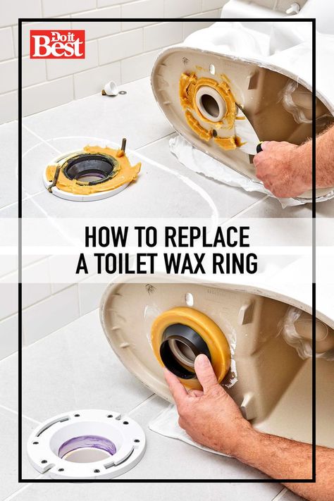 Replacing Toilet Wax Ring, Toilet Ring, Replace Toilet, Remove Wax, Wax Ring, New Toilet, Wax Seals, Drain, Wax