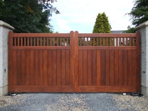 simple wooden driveway gates - Google Search | fences and gates ... Craftsman Gate, Wooden Driveway Gates, Wooden Gate Designs, Wood Gates Driveway, Wood Gates, Wooden Gates Driveway, Garage Gate, Wooden Gate, Gate Ideas