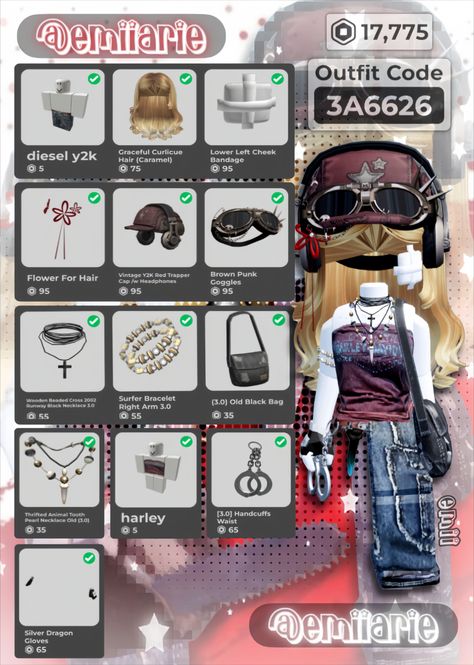 roblox girl outfit ideas cute emo headless sshf korblox users avatars to steal roblox y2k trendy streetwear rblx fit inspo 2024 emiiarie dh dahood realism rich rblx r15 r6 kawaii gyaru decora igari morekei matching outfits male female woman cutecore catalog avatar creator roblox avatars codes grunge cheap dollete punk couple gxg gxb alternative pink coquette robloxian trending roblox edit avatar creator mythical yabujin heisei retro colorful roblox outfit dump styling sanrio cyber mecha cutecore Emo Roblox, Roblox Emo Outfits, Emo Roblox Avatar, Join My Group, Roblox Ideas, Surfer Bracelets, Caramel Hair, Punk Vintage, Iphone Hacks