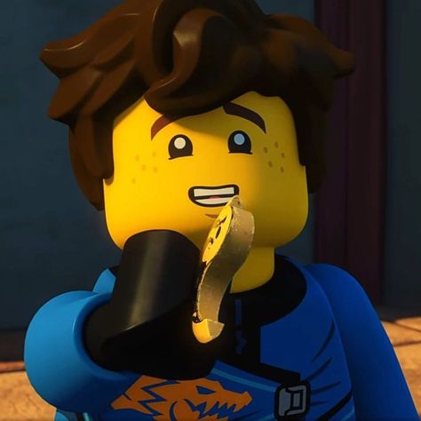 Jay Lego Ninjago, Jay Pfp, Ninjago Masters Of Spinjitzu, Ninjago Screenshots, Ninjago Jay, Jay Ninjago, Jay Walker, Lego Characters, Lego Movie