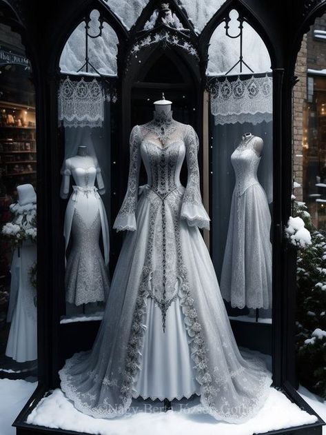 White Gothic Wedding Dress Victorian, Vampire Wedding Dress White, Victorian Era Wedding Dress, Gothic White Wedding Dress, Victorian Royal Dress, Gothic Wedding Dress White, White Gothic Wedding Dress, Victorian Dresses Gowns, Royal Dresses Queens Fantasy