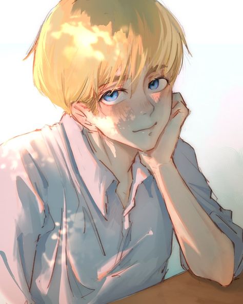 Gain Motivation, Armin Arlert, Like Drawing, Attack On Titan, Blonde, On Twitter, Twitter, Anime, Art