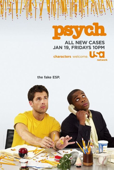 What Happend To Bro Time ? Psych Poster, Real Detective, Shawn And Gus, James Roday, Psych Tv, Tv Poster, Shawn Spencer, I Know You Know, Secret Agent