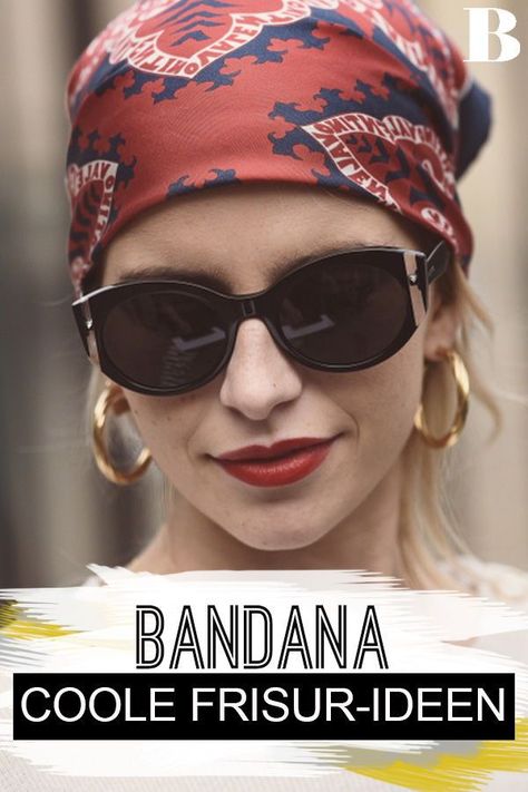 Bandana-Frisuren für lange und kurze Haare. Ob lange oder kurze Haare: Bandana-Frisuren sind äußerst wandelbar und lassen sich von cool bis romantisch stylen. Die schönsten Looks findest du hier! #bandana #haare #frisuren #beauty Hair Bandana Hairstyles, Short Hair Bandana, Ginger Blonde Hair, Old Fashioned Hairstyles, Bandana Hairstyles Short, Retro Hairstyles Tutorial, Long And Short Hair, Hair Bandana, Long Or Short Hair