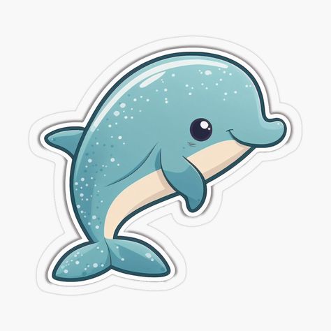 Dolphin Cute Drawing, Space Dolphin, Kawaii Dolphin, Superhero Illustration, Dolphin Cartoon, Dolphin Sticker, Dolphin Clipart, Dolphin Drawing, Baby Dolphin