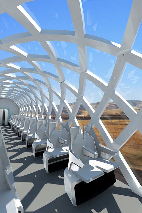 Concept Train, Futuristic Train, Futuristic Plane Interior, Public Transportation Design, Futuristic Railway Station, Futuristic Airplane Interior, Future Public Transport, Futuristic Train Interior, Futuristic Cars Design