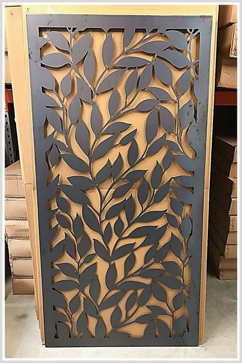 Outdoor Privacy Screens - Get It Immediately! For more details, click to visit Amazon.com. Outdoor Privacy Screens, Metal Wall Art Panels, Decorative Metal Screen, Metal Garden Gates, Rust Colour, Jaali Design, Laser Cut Screens, Laser Cut Panels, Motif Art Deco