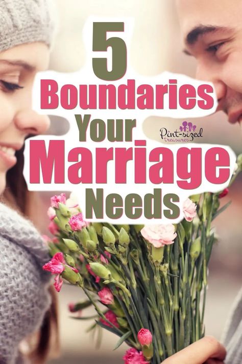 Being in a marriage is something special, and both the husband and wife should cherish it. This list of 5 boundaries your marriage needs from Pint-sized Treasures will help you focus on keeping it the number one priority. It will only help protect both of you and your marriage. Boundaries In Marriage, Happy Wives Club, Christian Marriage Advice, Strengthen Your Marriage, Love You Husband, Marriage Help, Saving A Marriage, Save My Marriage, Saving Your Marriage