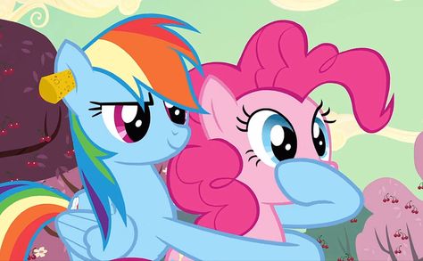 ೀ Rainbow Dash — Pinkie Pie — MLPFiM S2 — Icon, PFP, Profile Picture — My Little Pony Friendship is Magic Pinkie And Rainbow Dash, Rainbow Dash And Pinkie Pie, Pinkie Pie And Rainbow Dash, Rainbow Pie, Rainbow Dash Pinkie Pie, Friendship Is, Mlp Ships, Mlp Icons, Match Pfp