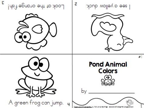 My Science Journal: Pond Animals Your preschool, Transitional Kindergarten, or Kindergarten students will be learning about frogs, ducks, fish and all of the animals at the pond. Get your kids writing, reading and learning about pond animals. River Animals Preschool, Pond Life Worksheets Preschool, In The Pond Preschool Theme, In The Small Small Pond Activities, Pond Science Preschool, Pond Habitat Preschool, Pond Worksheets Preschool, Pond Animals Preschool Crafts, Pond Animals Preschool