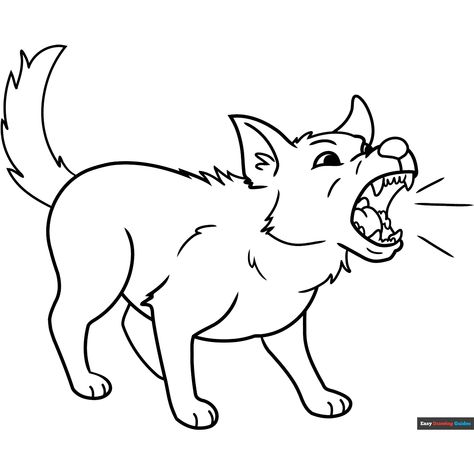 Free Dog Barking Coloring Page for Kids Dog Barking Drawing, Pitbull Drawing, Easy Drawing Guides, Free Printable Coloring Sheets, Printable Dog, Barking Dog, Drawing Guides, Popular Cartoons, Kids Print