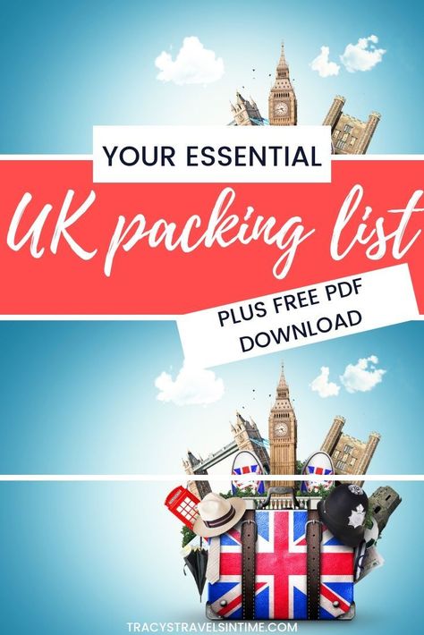 An essential UK packing list for all seasons. Includes tips and practical suggestions to ensure you pack the right things for your UK travel. | UK packing list summer fall spring and winter | #travel #UK #packinglist #traveltips Uk Packing List, Packing List Summer, European City Breaks, Wales Travel, Uk Weather, Travel Uk, United Kingdom Travel, Uk Holidays, Packing Lists