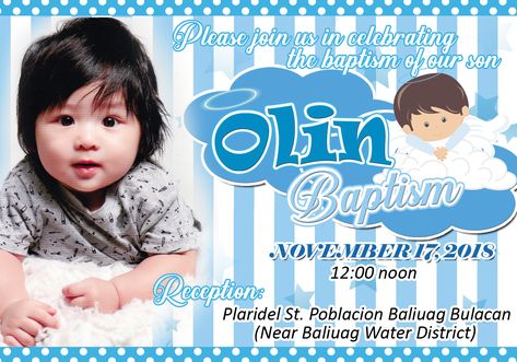 Baptismal Invitation For Boys Diy Free Printable, Baptismal Invitation For Boys Printable, Cloud Invitation, Creative Invitation Design, Baptismal Invitation, Birthday Tarpaulin, Birthday Tarpaulin Design, Baptism Invitation For Boys, Dedication Invitations