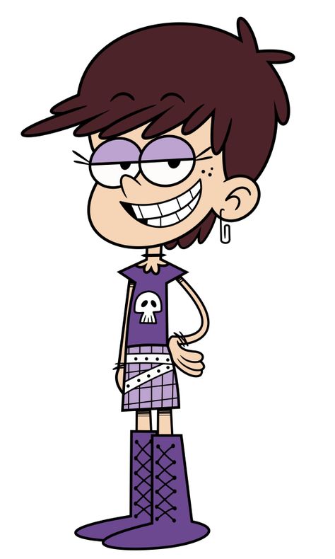 The Loud House Luna, Luna Loud, Lynn Loud, The Loud House Fanart, Loud House Characters, The Loud House, Loud House, House Drawing, Gravity Falls