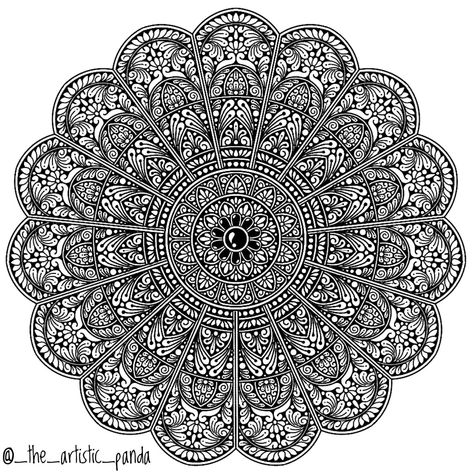 Mandala Procreate, Sketches Pen, Rangoli Drawing, Mandala Black And White, Protection Sigils, Digital Mandala, Dream Drawing, Abstract Coloring Pages, Art Painting Tools