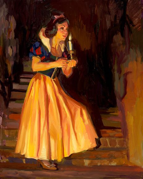 Snow White Vintage Snow White, Snow White Painting, Snow White Fanart, Denis Zilber, Snow White 1937, Sette Nani, Snow White Disney, Images Disney, Seven Dwarfs