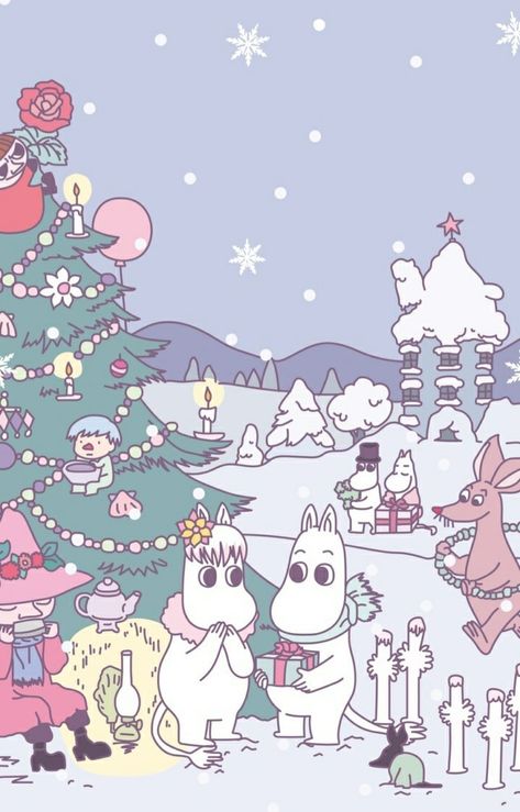 Moomin Wallpaper, Moomin Valley, Theme Pictures, Tove Jansson, Hello Kitty Christmas, Rainbow Butterfly, Funny Phone Wallpaper, Cartoon Wallpaper Iphone, Snoopy Christmas