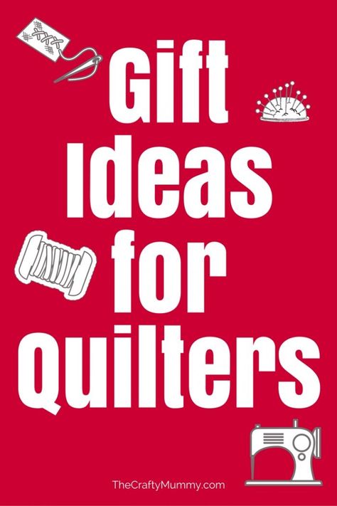 Gift Ideas for Quilters - A collection of gift ideas for all those quilt - or perhaps for yourself! - thanks to Etsy | #crafts #diy  #giftideas #quilting Diy Gifts For Quilters, Quilt Retreat Favors, Bingo Prize Ideas, Quilt Retreat Gifts, Easy Gifts To Make, Gifts For Quilters, Quilting Business, Retreat Gifts, Roommate Gifts