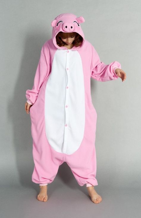 Estas pijamas son tan lindas que no podrás resistirte Pig Onesie, Womens Onesie, Cute Onesies, Cute Pajama Sets, Cute Sleepwear, Pajama Outfits, Onesie Pajamas, Anime Cosplay Costumes, Cute Pajamas