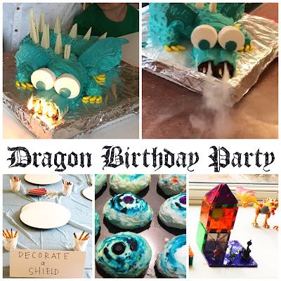 Dragon Party Ideas For Kids, Dragon Birthday Party Ideas, Knight And Dragon, Dragon Themed Birthday Party, Dragon Birthday Party, Dragon Birthday Parties, Dragon Cake, Dragon Birthday, Garden Party Birthday