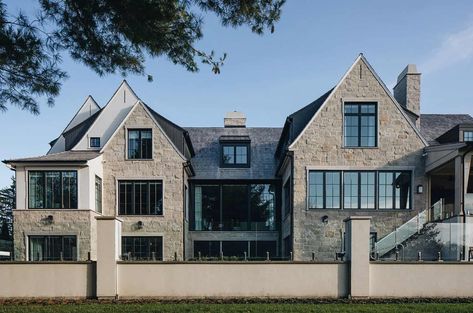 Step inside this absolutely stunning English arts crafts home in Illinois Transitional Architecture, Kate Marker Interiors, Transitional Exterior, Decision Fatigue, Beautiful Home Designs, Exterior Details, English Art, Crafts Home, Dream House Exterior