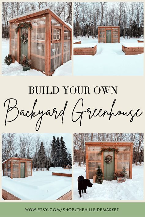 Easy Green House Ideas, Greenhouse In Front Yard, Building A Greenhouse Cheap, Diy Simple Greenhouse, Homestead Rescue Greenhouse, Affordable Greenhouse Diy, How To Make A Green House, Simple Green House Diy, Greenhouse On A Budget