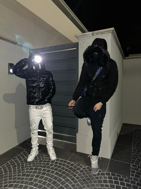 Drill Man, Winter Balaclava, Bronx Rappers, Drip Outfits, Boys Winter Clothes, Uk Drip, Drip Fits, Black Outfit Men, Drippy Outfit