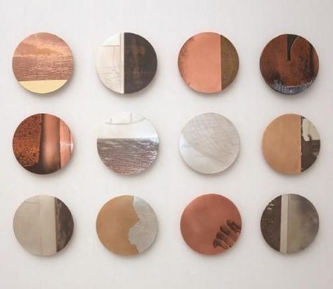 Rebecca Gouldson, "Circular Wall Pieces" Wal Art, Saatchi Gallery, Contemporary Crafts, Wall Installation, Art Accessories, Wall Sculptures, A Group, Metal Wall Decor, Installation Art