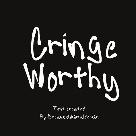 Cringe Worthy Font is a fun and quirky styled font that has been hand written by my partner in crime. It has a cool note styled alphabet and numbers included. A Great font for an array of projects. Hand Written Fonts, Ribbon Font, Full Sail University, Create Font, Notes Style, Great Fonts, Creative Typography, Laser Cut Sign, My Partner