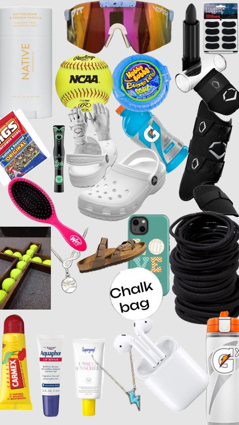 Thing u need for softball Boombah Softball Bags, What’s In My Softball Bag, What To Put In Your Softball Bag, What To Keep In Your Softball Bag, Things You Need For Softball, Softball Needs, Softball Tournament Must Haves, Softball Must Haves, Softball Fits