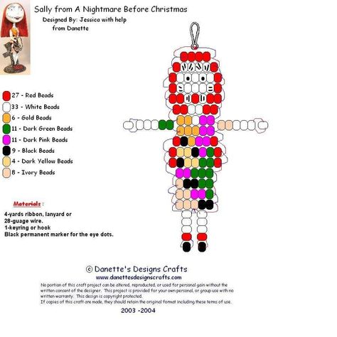 Free Pony Bead Patterns, Stitch Pony Bead Pattern, Pony Bead Christmas, Bead Buddies, Beaded Characters, Pony Bead Animals, Bead Animals, Pony Bead Projects, Pony Bead Bracelets