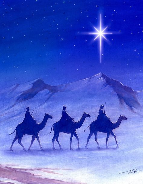 Jesus Born Christmas Bethlehem, Jesus Born Christmas, Christmas Skits, Nativity Scene Pictures, Roi Mage, Worship Art, Abstract Portrait Painting, Sky Art Painting, Bible Pictures