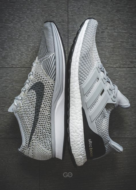 Nike Flyknit Racer vs. Adidas Ultra Boost Nike Ultra Boost, Nike Flyknit Racer, Sneakerhead Fashion, Flyknit Racer, Boost Shoes, Nike Free Shoes, Nike Flyknit, Nike Shoes Outlet, Gym Shoes