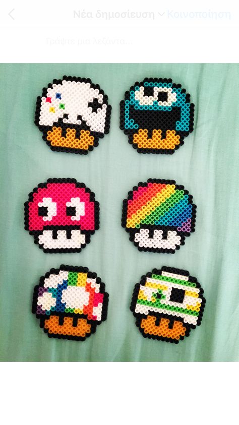 Peral Beads Idea, Easy Perler Beads Ideas, Hama Beads Design, Aqua Beads, Diy Perler Beads, Disney Cross Stitch, Loom Pattern, Melting Beads, Pixel Art Pattern