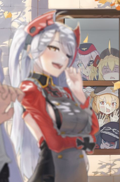 Azure Lane, Prinz Eugen, Aztec Culture, Anime Pic, Anime Friendship, Anime Military, Military Girl, Japan Culture, Girls Frontline