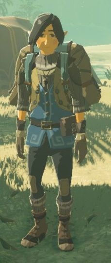 Totk Link All Outfits, Botw Characters, Botw Zelda Reference, Botw Hylian Clothing, Loz Botw Gerudo Oc, Link Botw Concept Art, Botw Hylian Npc, Botw Oc, Botw Npcs