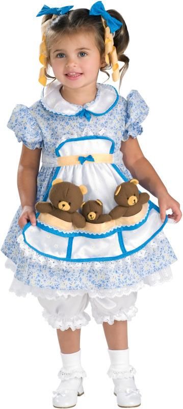 Goldilocks Toddler Girls Costume Goldilocks Costume, Toddler Costumes Girl, Halloween Kids Costumes Girls, Book Character Costumes, Baby Kostüm, Bear Costume, Toddler Halloween Costumes, Toddler Costumes, Toddler Halloween