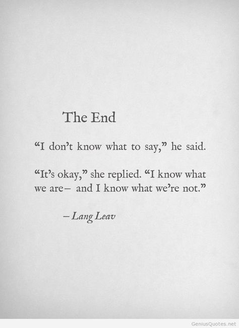 Lang Leav erry-body - Imgur Love And Misadventure, Lang Leav, Inspirational Love, Awesome Quotes, Turning Point, What To Say, Instagram Frame, Personal Quotes, Visual Statements