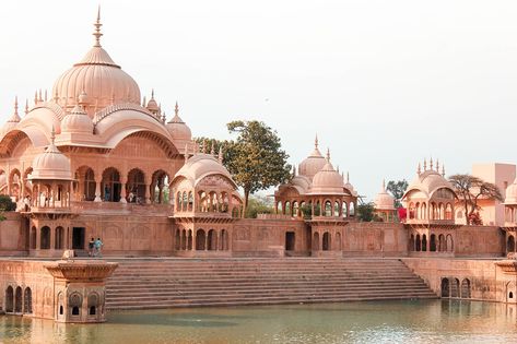 Chhatris of Kusum Sarovar Kusum Sarovar, Indian Temple Architecture, Indian History Facts, Asian Architecture, Temple Architecture, Haridwar, Indian Architecture, Indian Heritage, Krishna Wallpaper