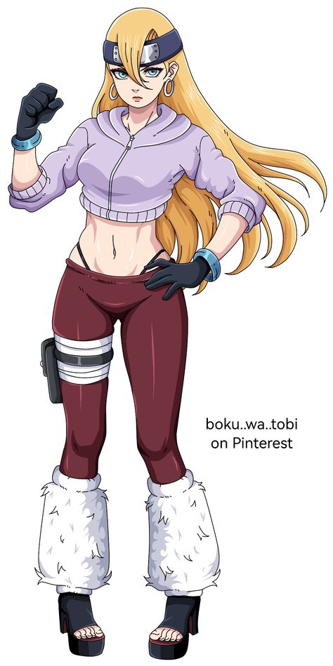 Boruto Character Design, Boruto Two Blue Vortex Manga, Naruto Tayuya, Naruto Character Design, Kunoichi Naruto Oc, Boruto Timeskip, Naruto Kunoichi, Boruto Tbv, Boruto Manga